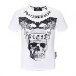 philipp plein t-shirts pour hommes white eagle fly skull